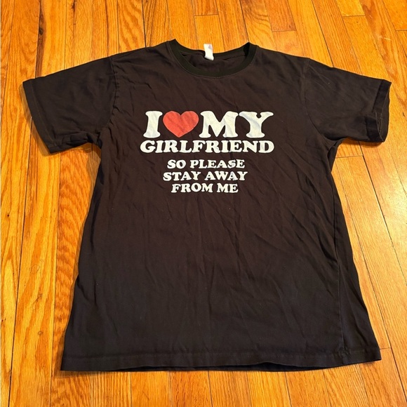 “I Love My Girlfriend” Graphic Tee - Picture 1 of 4